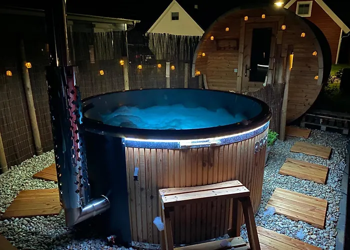 別荘 Schorfheide - Mit Sauna Und Hot Tub Whirlpool! Energiekosten Flat