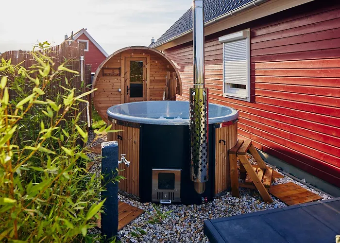Schorfheide - Mit Sauna Und Hot Tub Whirlpool! Energiekosten Flat Ferienhaus Wandlitz