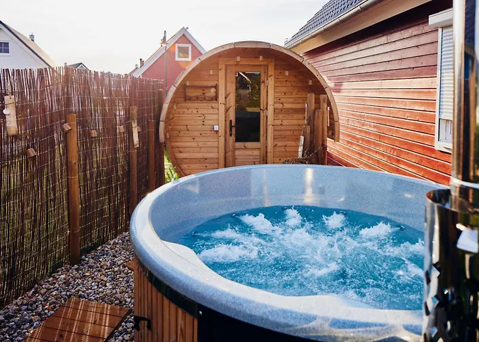 別荘 Schorfheide - Mit Sauna Und Hot Tub Whirlpool! Energiekosten Flat *